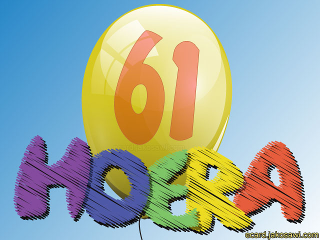 61 jaar hoera 1401