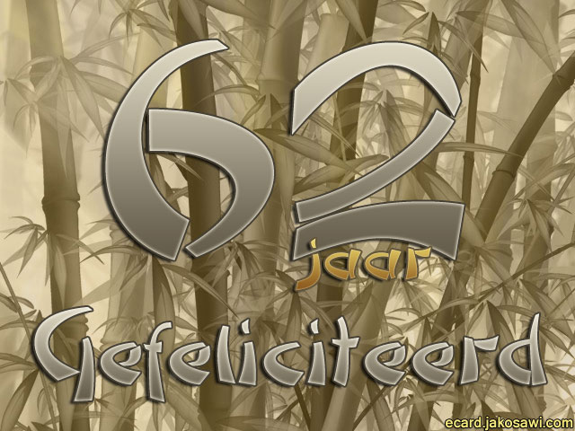 62 jaar bamboo