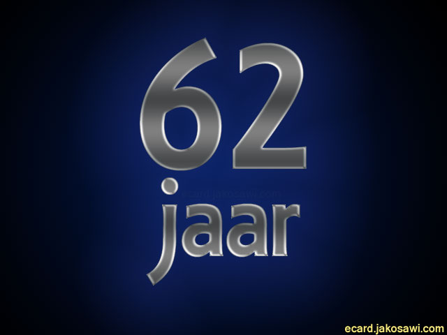 62 jaar blgr