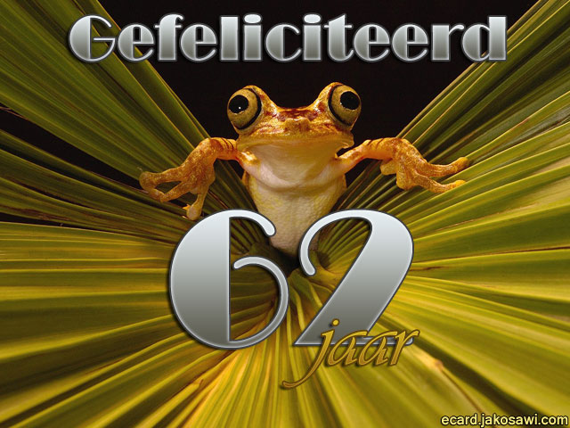 62 jaar kikker