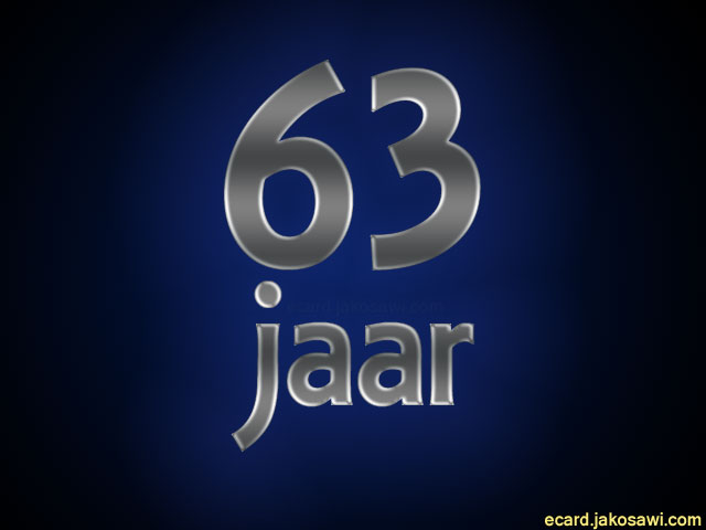 63 jaar blgr