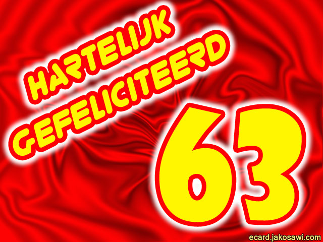 63 jaar gr