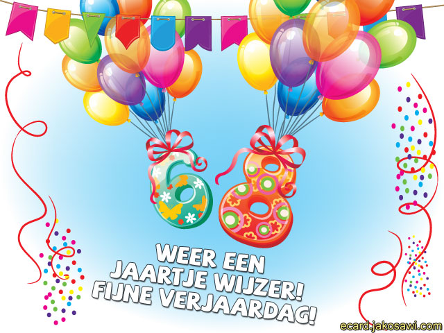 68 jaar ballonnen 2