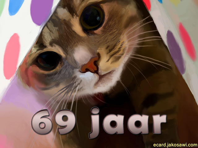 69 jaar kat