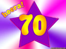 70 jaar ster