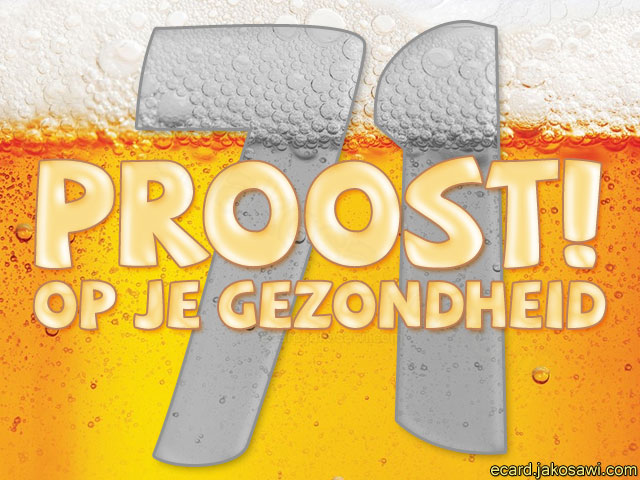 71 jaar proost 1401