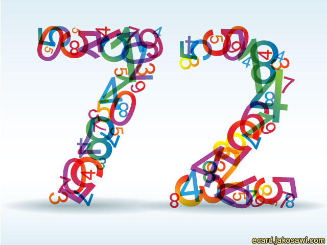 72 jaar numbers