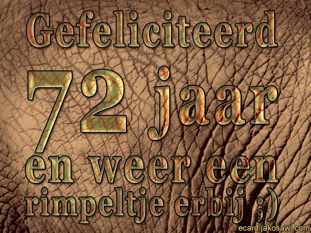 72 jaar rimpel 1401