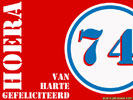 74 jaar roodwit