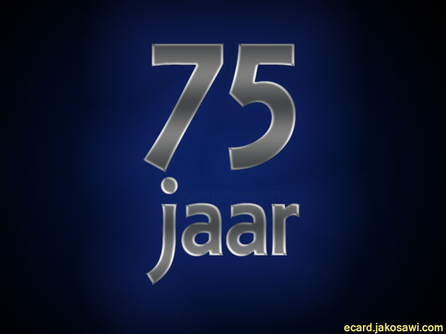 75 jaar blgr