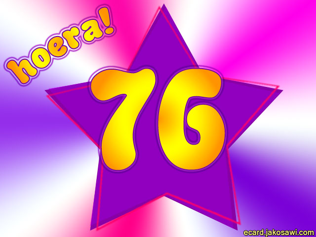 76 jaar ster