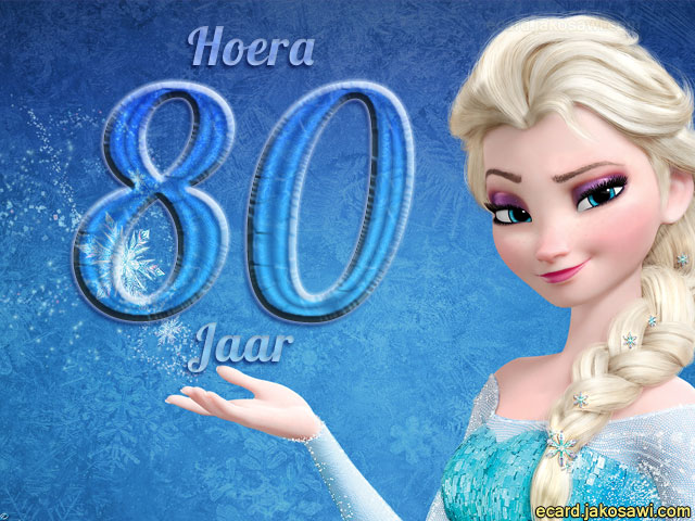 80 jaar frozen