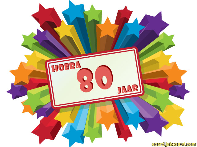 80 jaar sterren