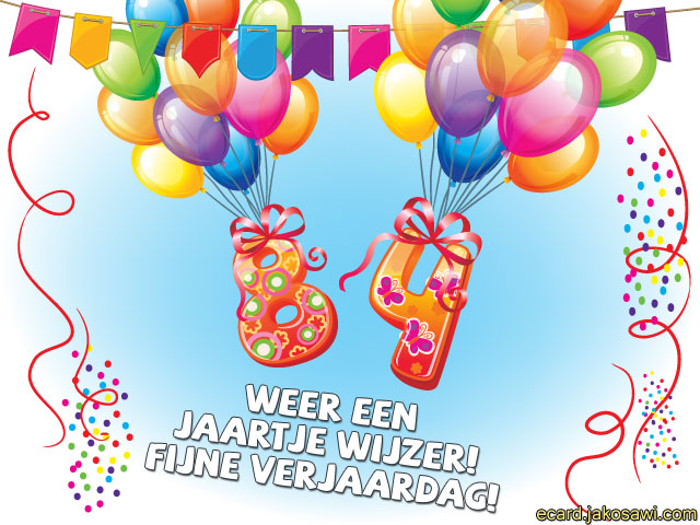 84 jaar ballonnen 2