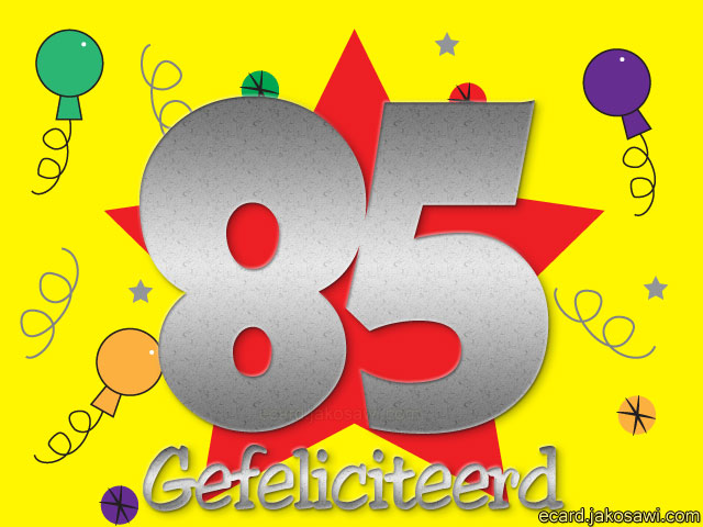 85 jaar geel 01