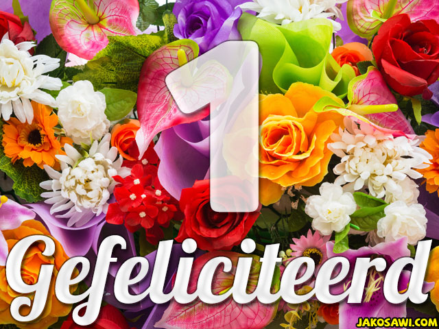 01 jaar boeket
