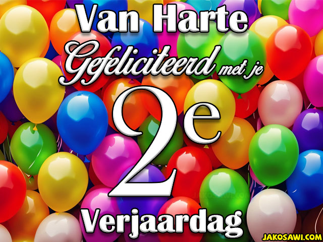 02 jaar veel ballonnen