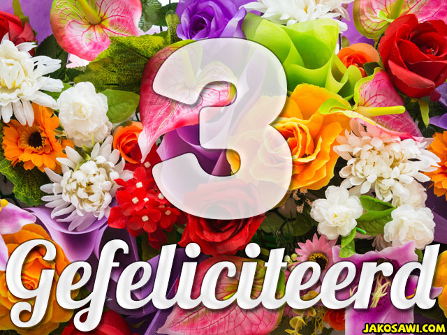 03 jaar boeket
