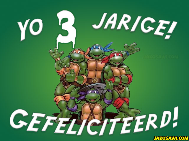 03 jaar tmnt turtles