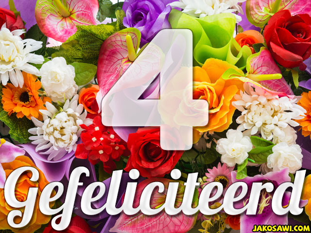 04 jaar boeket