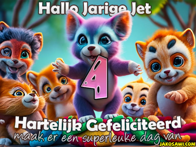 04 jaar grappige beertjes jet