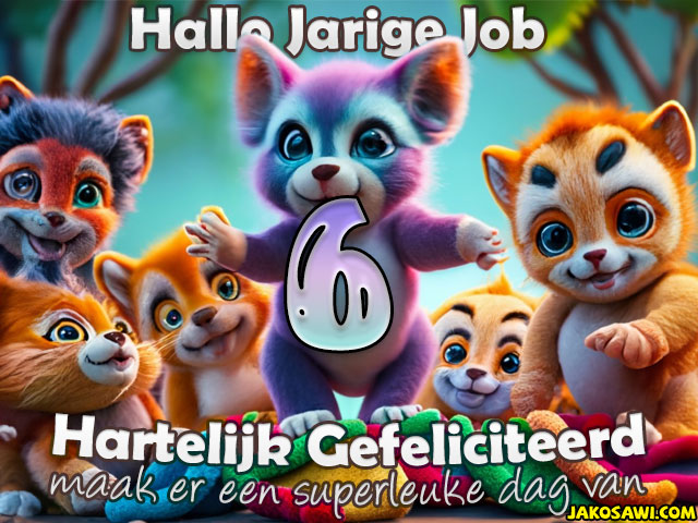 06 jaar grappige beertjes job
