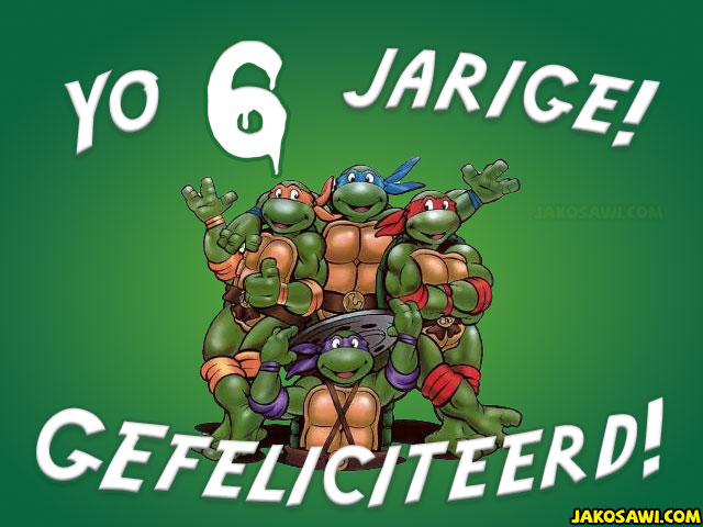 06 jaar tmnt turtles