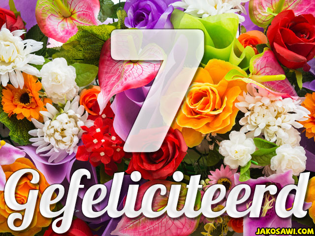 07 jaar boeket