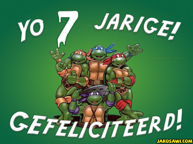 07 jaar tmnt turtles