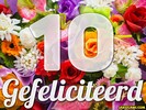 10 jaar boeket