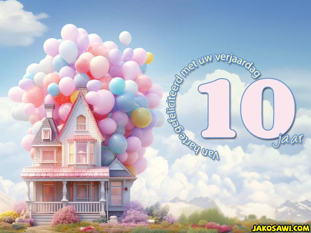 10 jaar huisje 1