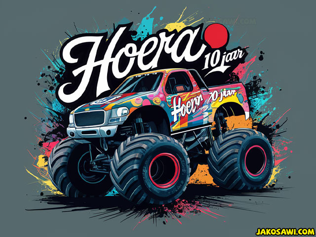 10 jaar monstertruck