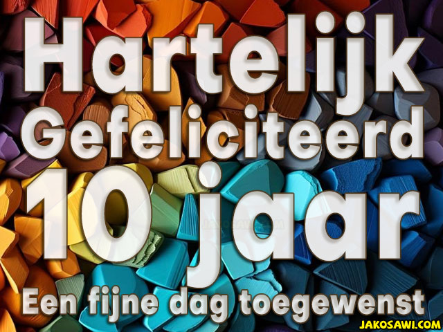 10 jaar steentjes 1