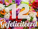12 jaar boeket