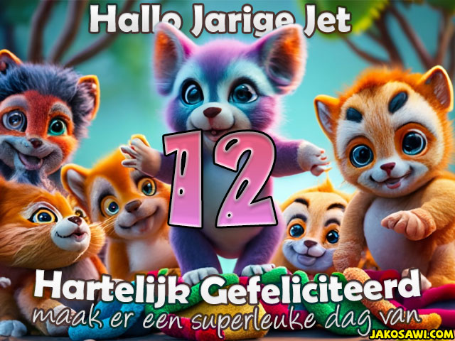 12 jaar grappige beertjes jet