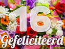 16 jaar boeket