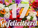 17 jaar boeket