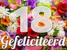 18 jaar boeket