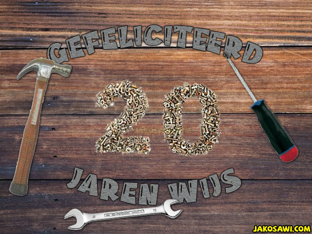 20 jaar klusser gereedschap