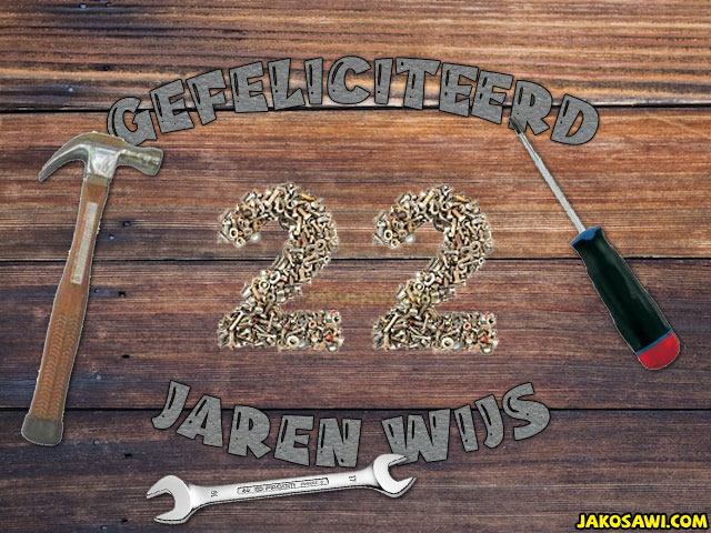 22 jaar klusser gereedschap