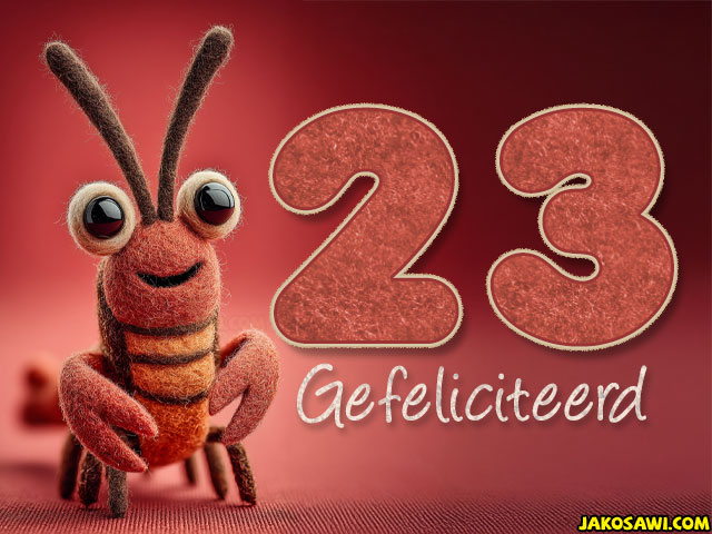 23 jaar kreeft