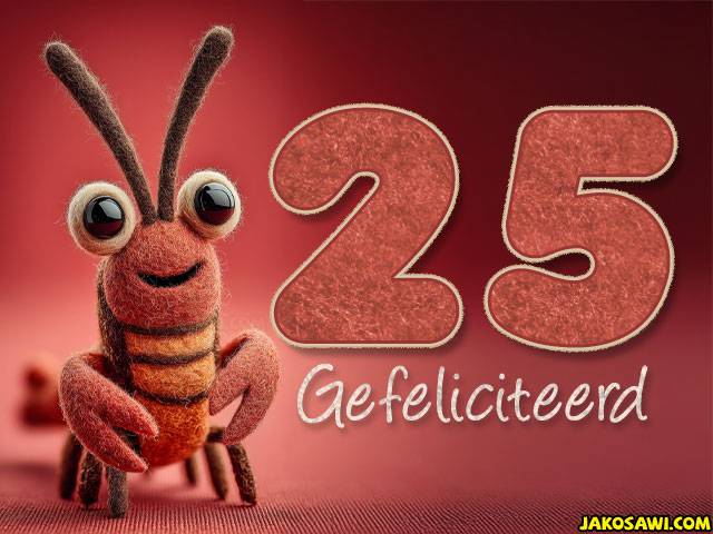 25 jaar kreeft