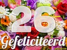 26 jaar boeket