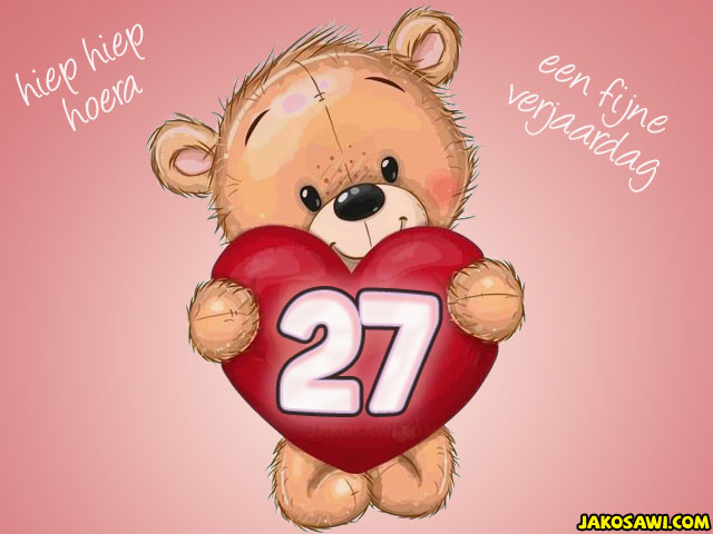27 jaar hart beer