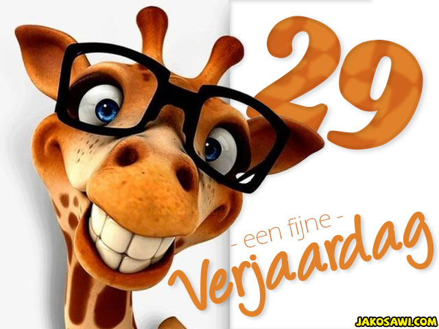 29 jaar fijne verjaardag 2201