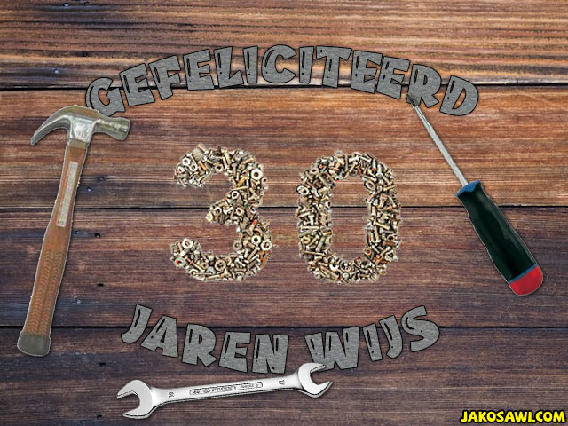 30 jaar klusser gereedschap