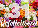 31 jaar boeket