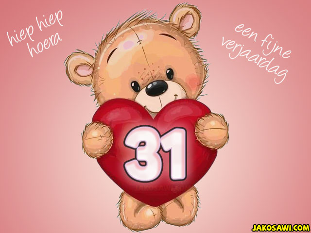 31 jaar hart beer