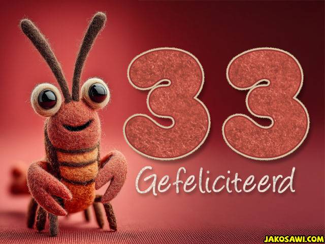 33 jaar kreeft