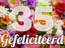 35 jaar boeket